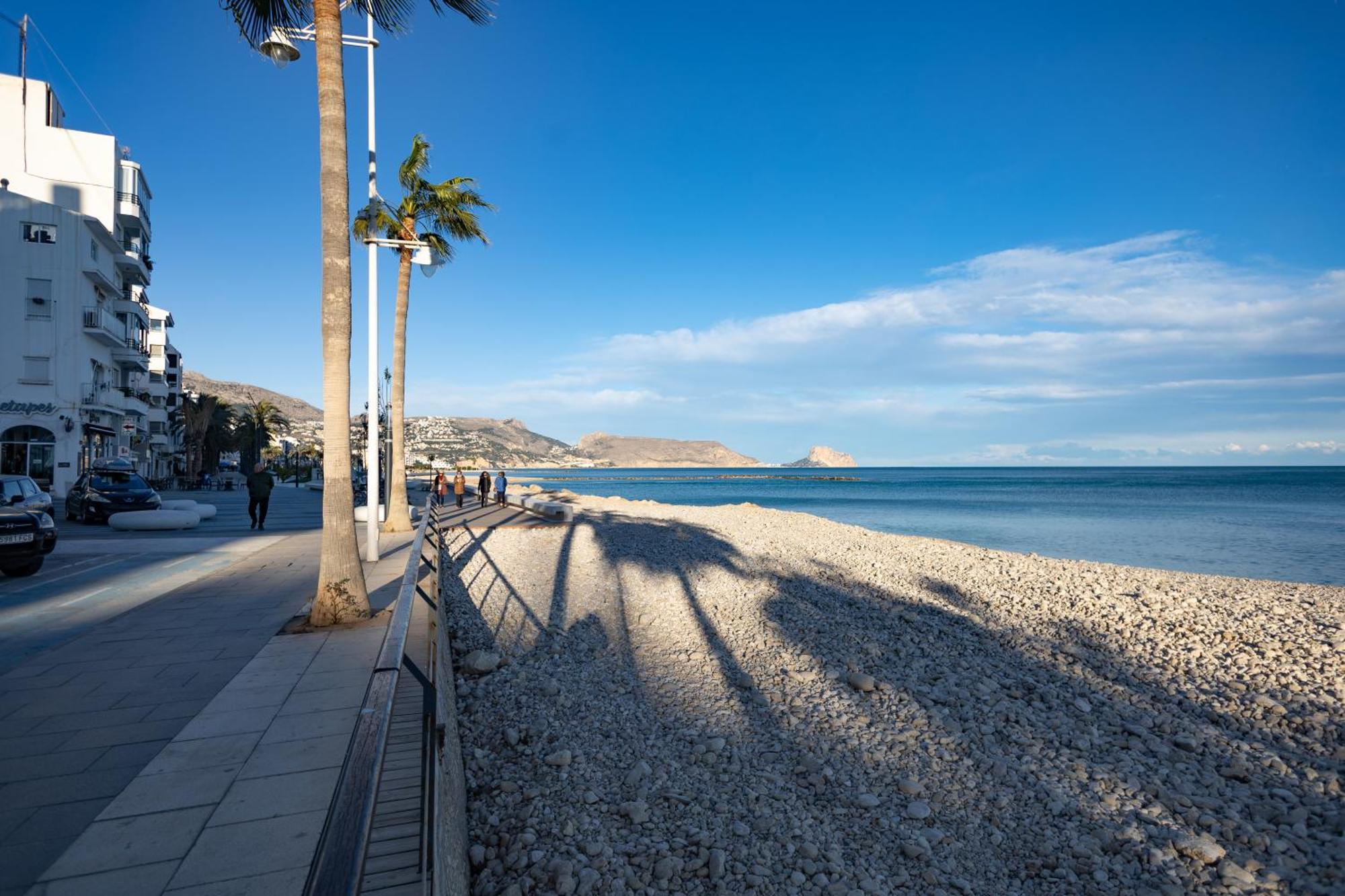Primera Línea con Vistas del Mar, Montañas y Puerto Altea Exterior foto